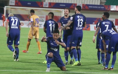 CHENNAIYIN OVERCOME MUMBAI CITY TO PROGRESS TO THE QUARTER-FINALS