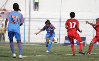 INDIA BEGIN SAFF TITLE DEFENCE WITH RESOUNDING WIN OVER MALDIVES