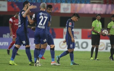 CHENNAIYIN CONFIRM HERO SUPER CUP SEMIFINAL SPOT WITH HARD-FOUGHT WIN OVER NORTHEAST