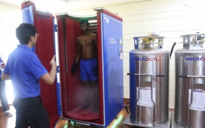 CCFC PLAYERS MAKE MOST OF ABHINAV BINDRA TARGETING PERFORMANCE CENTRE