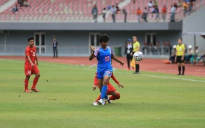 INDIAN WOMEN HELD BY MYANMAR, BOW OUT ON GOAL DIFFERENCE