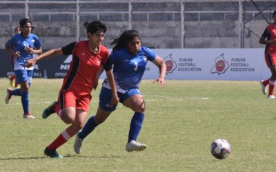 SAMIKSHA STUNNER HANDS ALAKHPURA WIN AGAINST HANS WOMEN FC