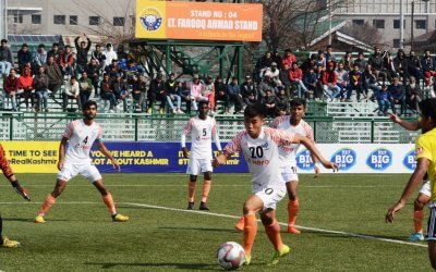 Real Kashmir stay in the mix with narrow victory over Indian Arrows