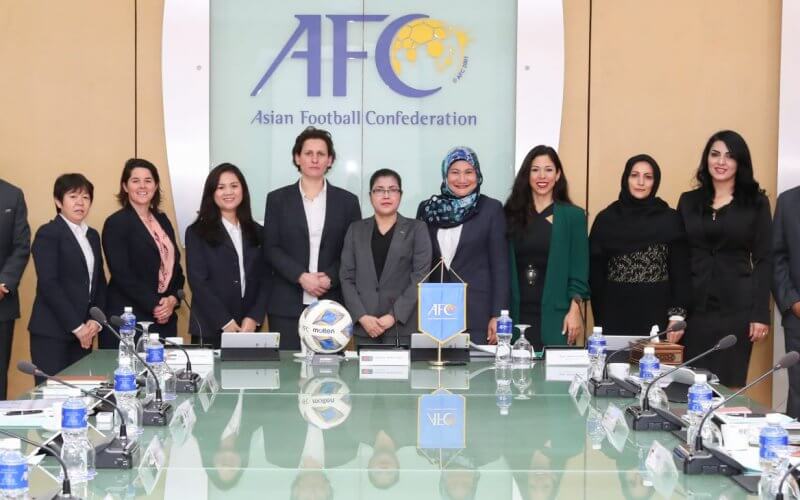 Image result for AFC Chairperson Mahfuza Akhter Kiron AFC Asian Cup 2020