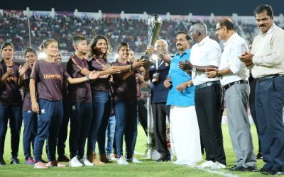 Gokulam Kerala felicitates Hero IWL Champions in 'special' homecoming ceremony