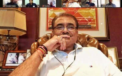 AIFF President meets National Team coaches via video conferencing, encourages all to ‘keep up the good work’