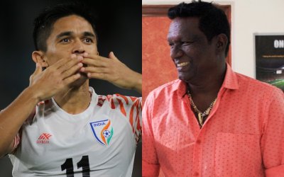 Play football with your feet and don't let it go to your head, Vijayan advises youngsters