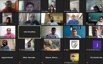 AIFF online sessions for Gujarat State Football Association conclude