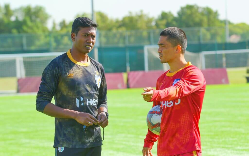 Venkatesh Shanmugham, Sunil Chhetri