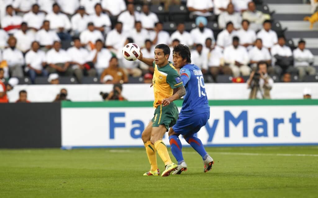 Gouramangi Singh, AFC Asian Cup 2011, Tim Cahill