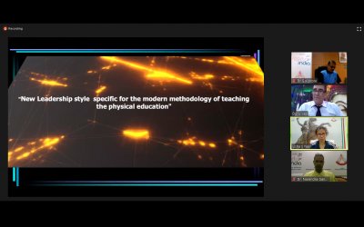 Technical Director Isac Doru addresses webinar on leadership for Physical Education teachers