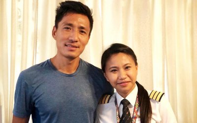 Gouramangi 'immensely proud' as pilot wife responds to 'Nation's call' during pandemic