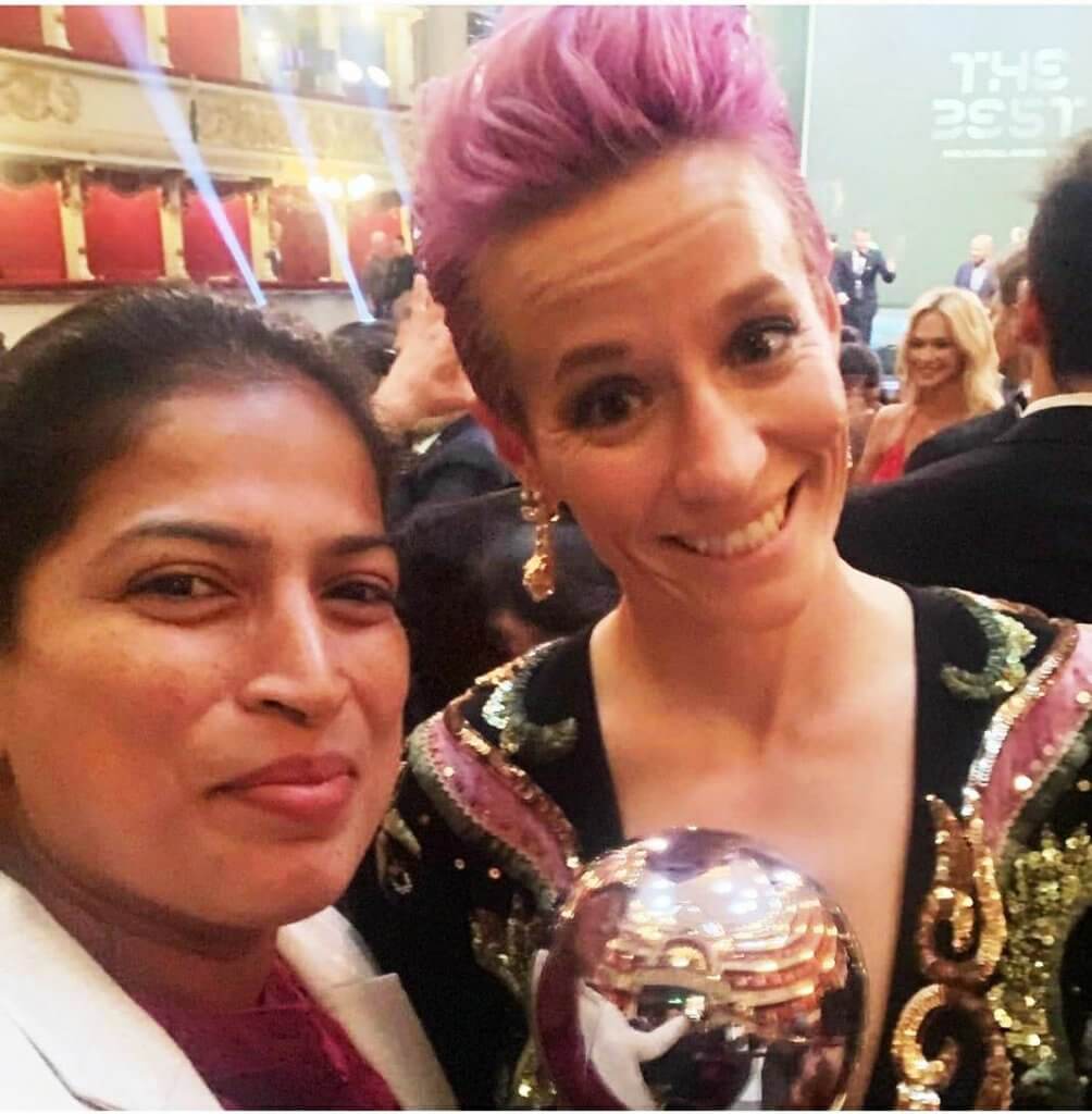 Megan Rapinoe, Maymol Rocky, India Women's National Team, FIFA Best, Women's Football