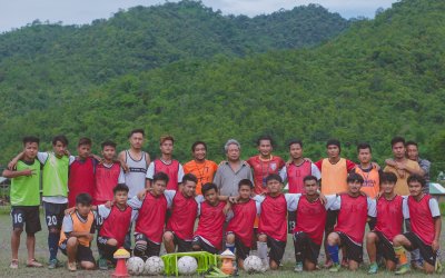 Training kids of the Kuki Tribe, Len Doungel finds ‘rich hearts’