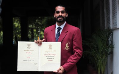 The ultimate dream as a Nation is to qualify for the World Cup, says Sandesh ‘Arjuna’ Jhingan