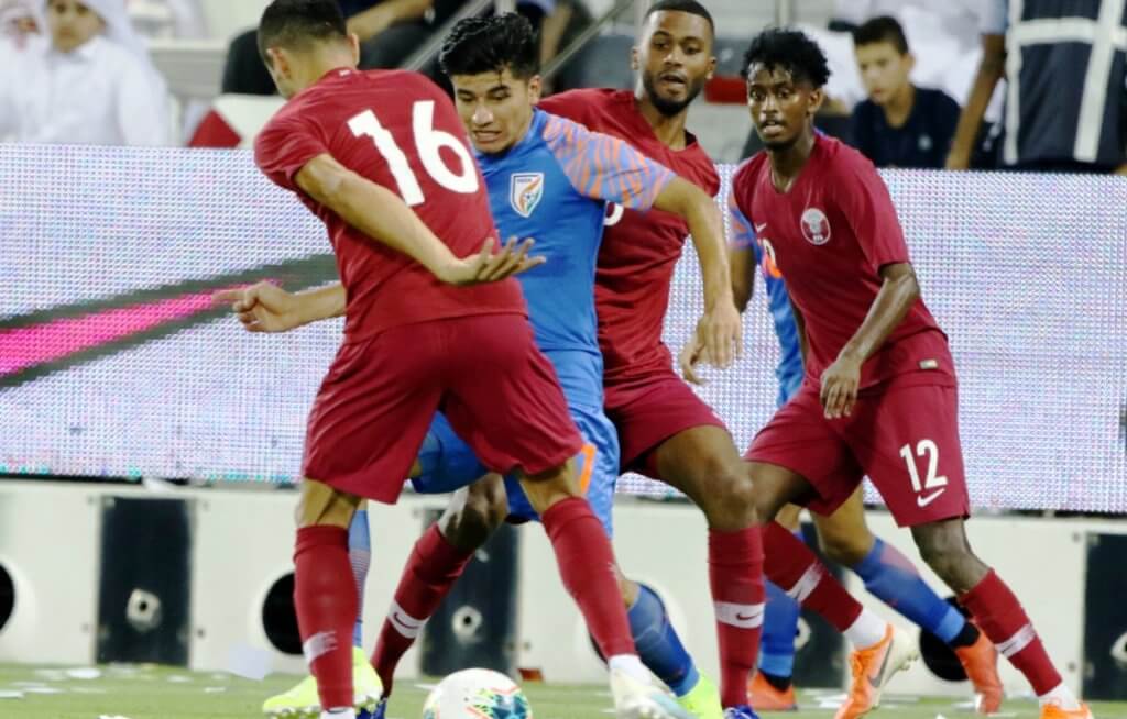 Anirudh Thapa, Qatar, FIFA World Cup Qatar 2022 qualifier