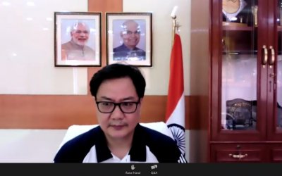 Would like to see lot more Indian coaches in the system in 4-5 years: Kiren Rijiju