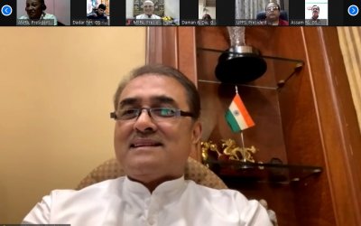 AIFF President grants Covid solidarity fund to State FAs