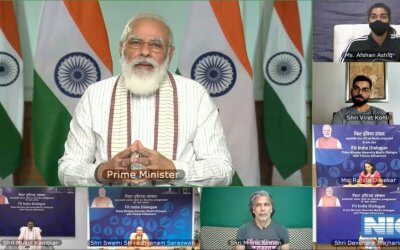 PM Modi praises Indian women’s footballer Afshan Ashiq in Fit India Dialogue