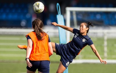 Bala Devi returns to footballing action for Rangers FC in Scotland