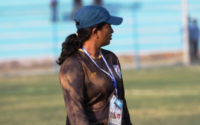 Running on the lush green pitch is what everyone is waiting for: Maymol Rocky