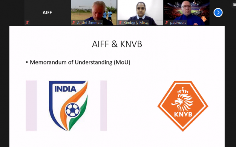 AIFF-KNVB join hands to organise online courses for women coaches