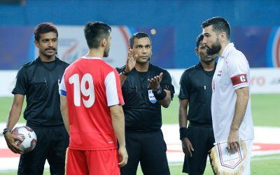 Through personal trainers, Indian referees increase fitness and move forward together