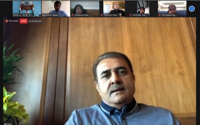 AIFF President Praful Patel, Sports Minister Kiren Rijiju interact with India U-17 girls via video conferencing