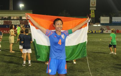 Impressed by the efforts to take Women's football forward together: Ashalata Devi